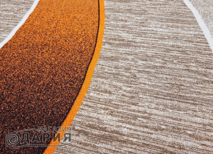 Мокетен килим ERIKA 8012 beige/orange